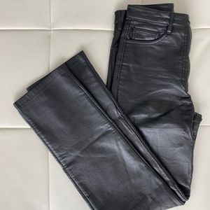 WILFRED BY ARITZIA MELINA LEATHER PANTS.
